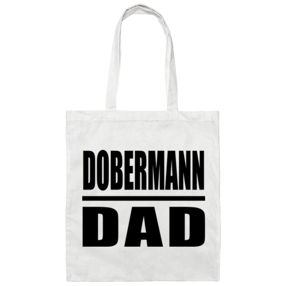 Dobermann Dad - Tote Bag White