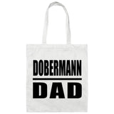 Dobermann Dad - Tote Bag White
