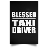 Blessed Taxi Driver - Poster Portrait