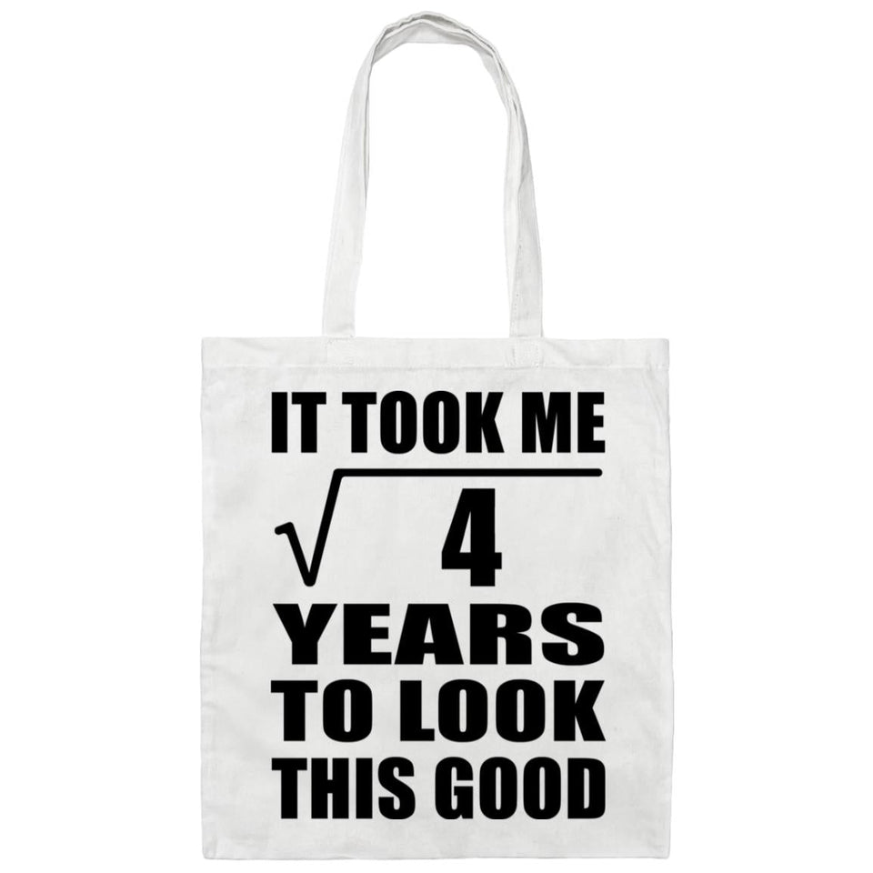 2nd Birthday Took Square Root of 4 Years To Look Good - Tote Bag White
