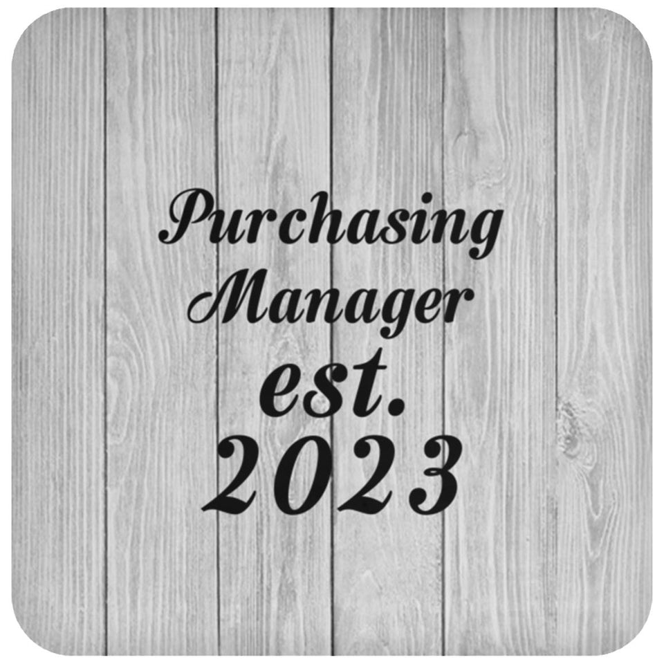 Purchasing Manager Established Est. 2023 - Drink Coaster F