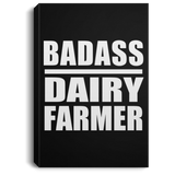 Badass Dairy Farmer - Canvas Portrait