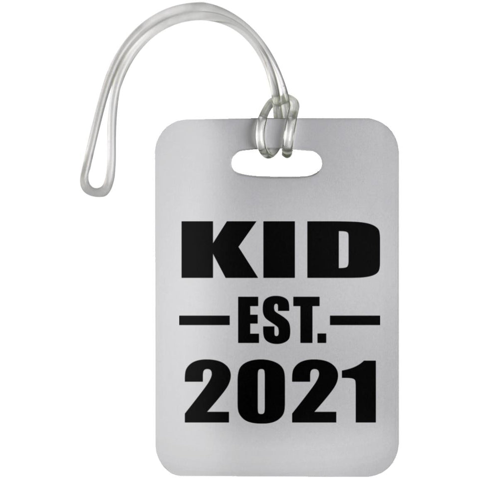 Kid Established EST. 2021 - Luggage Bag Tag