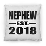 Nephew Established EST. 2018 - Throw Pillow