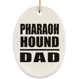 Pharaoh Hound Dad - Oval Ornament