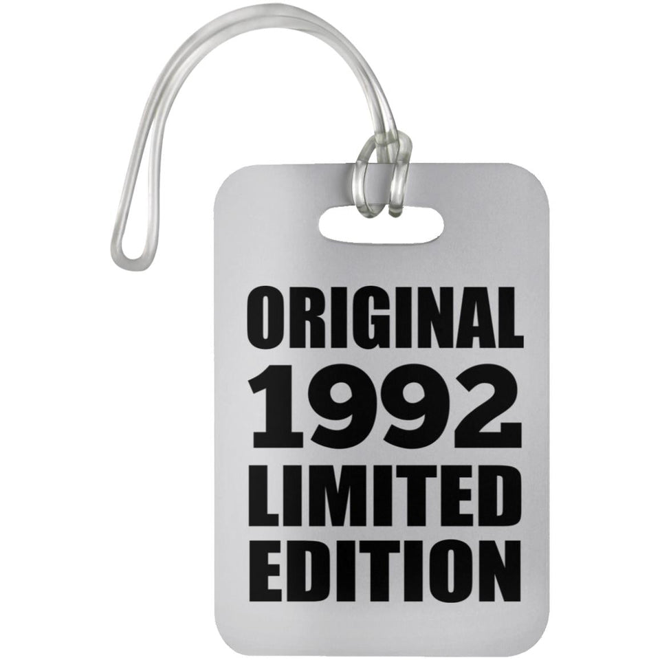 32nd Birthday Original 1992 Limited Edition - Luggage Bag Tag