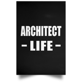 Architect Life - Poster Portrait