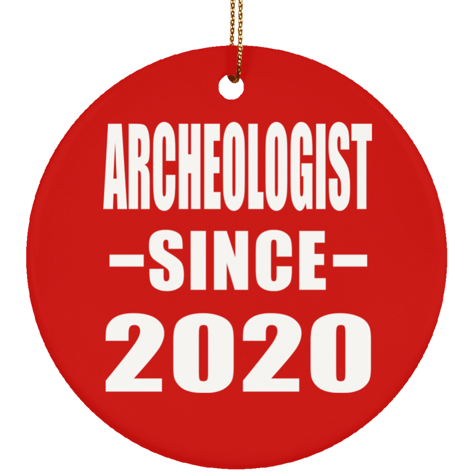 Archeologist Since 2020 - Circle Ornament