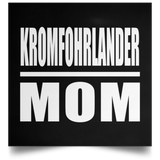 Kromfohrlander Mom - Poster Square