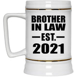 Brother In Law Established EST. 2021 - Beer Stein