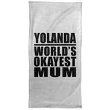 Yolanda World's Okayest Mum - Hand Towel