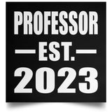 Professor Established EST. 2023 - Poster Square