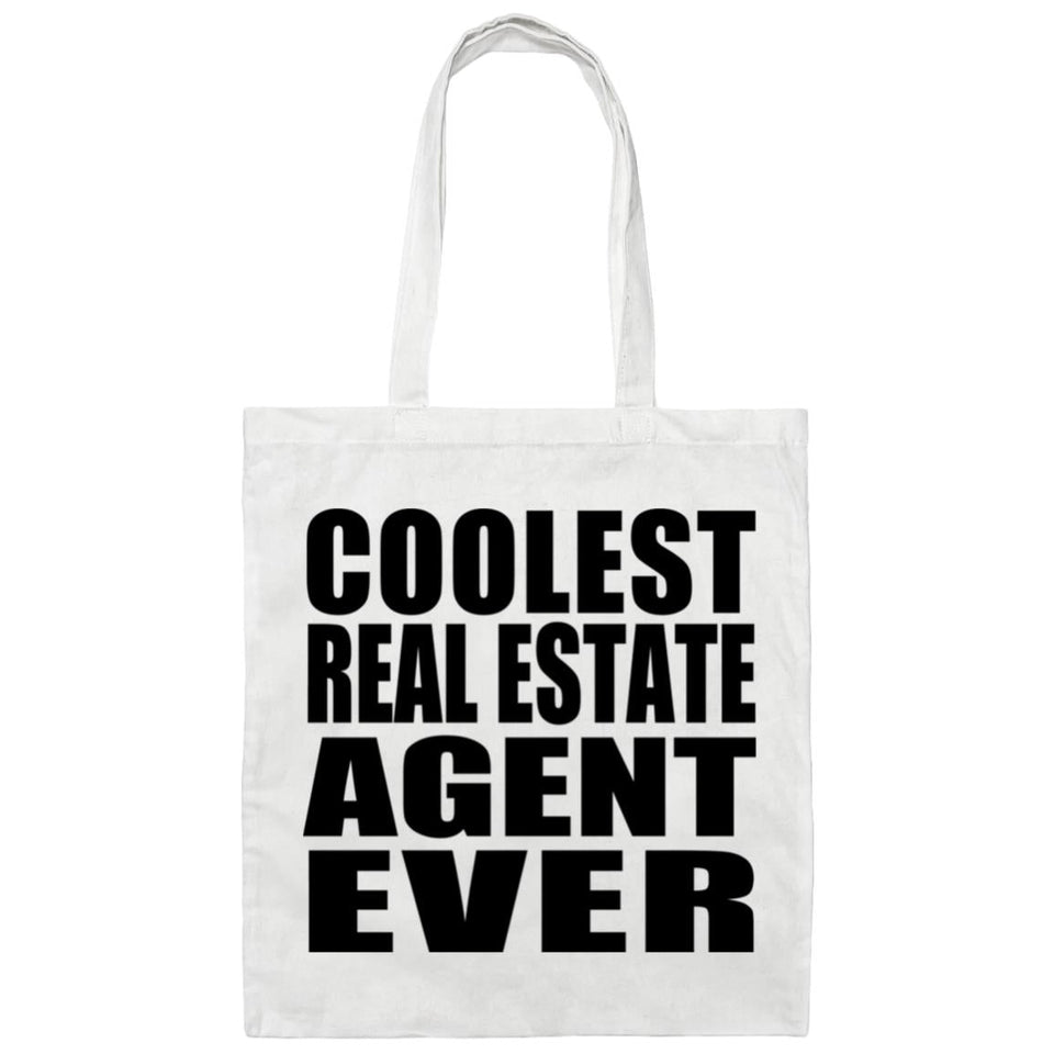 Coolest Real Estate Agent Ever - Tote Bag White