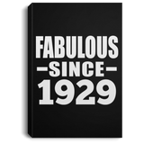 95th Birthday Fabulous Since 1929 - Canvas Portrait
