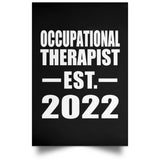 Occupational Therapist Established EST. 2022 - Poster Portrait