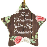 First Christmas With My Classmate - Star Ornament A