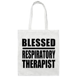 Blessed Respiratory Therapist - Tote Bag White