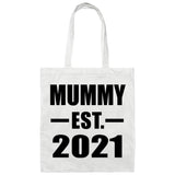 Mummy Established EST. 2021 - Tote Bag White