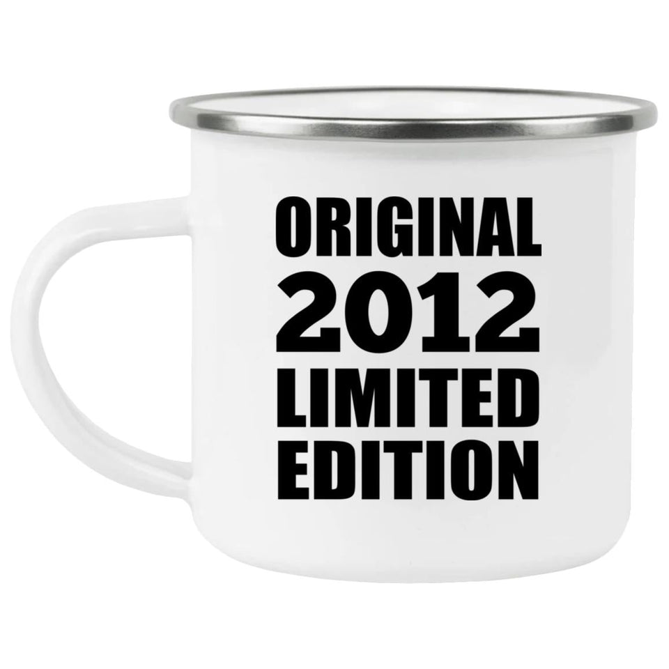 12th Birthday Original 2012 Limited Edition - 12oz Camping Mug