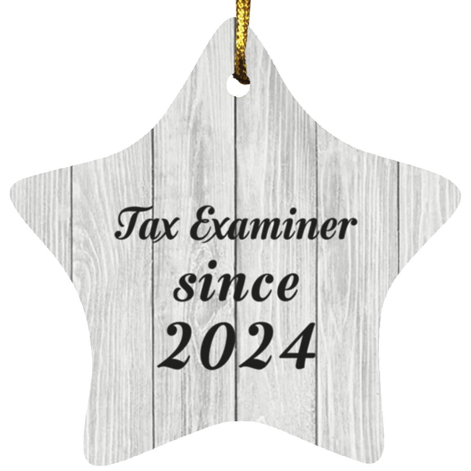 Tax Examiner Since 2024 - Star Ornament F