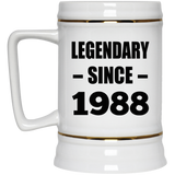 36th Birthday Legendary Since 1988 - Beer Stein
