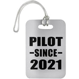 Pilot Since 2021 - Luggage Bag Tag