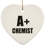 A+ Chemist - Heart Ornament