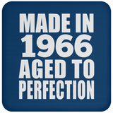 58th Birthday Made In 1966 Aged to Perfection - Drink Coaster
