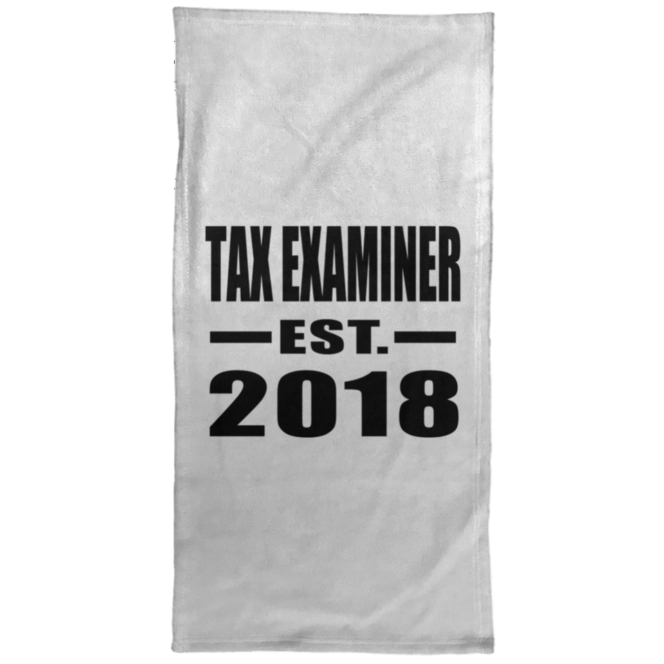Tax Examiner Established EST. 2018 - Hand Towel