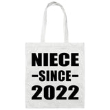 Niece Since 2022 - Tote Bag White