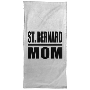 St. Bernard Mom - Hand Towel
