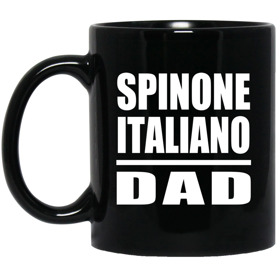 Spinone Italiano Dad - 11oz Coffee Mug Black