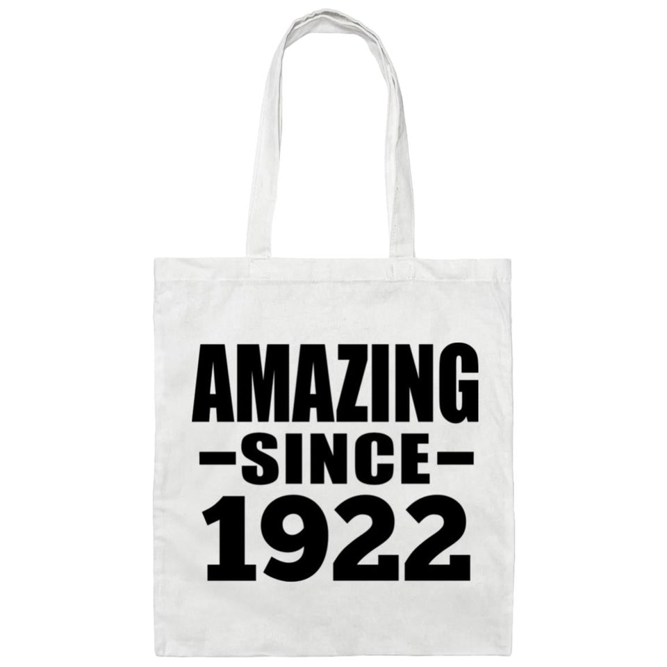 102nd Birthday Amazing Since 1922 - Tote Bag White