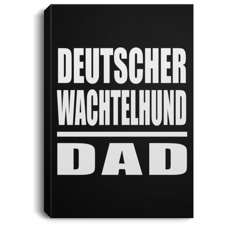 Deutscher Wachtelhund Dad - Canvas Portrait