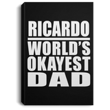Ricardo World's Okayest Dad - Canvas Portrait