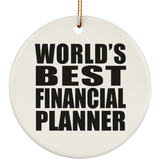 World's Best Financial Planner - Circle Ornament