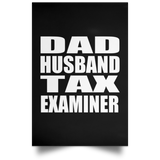 Dad Husband Tax Examiner - Poster Portrait