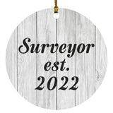 Surveyor Established Est. 2022 - Circle Ornament F