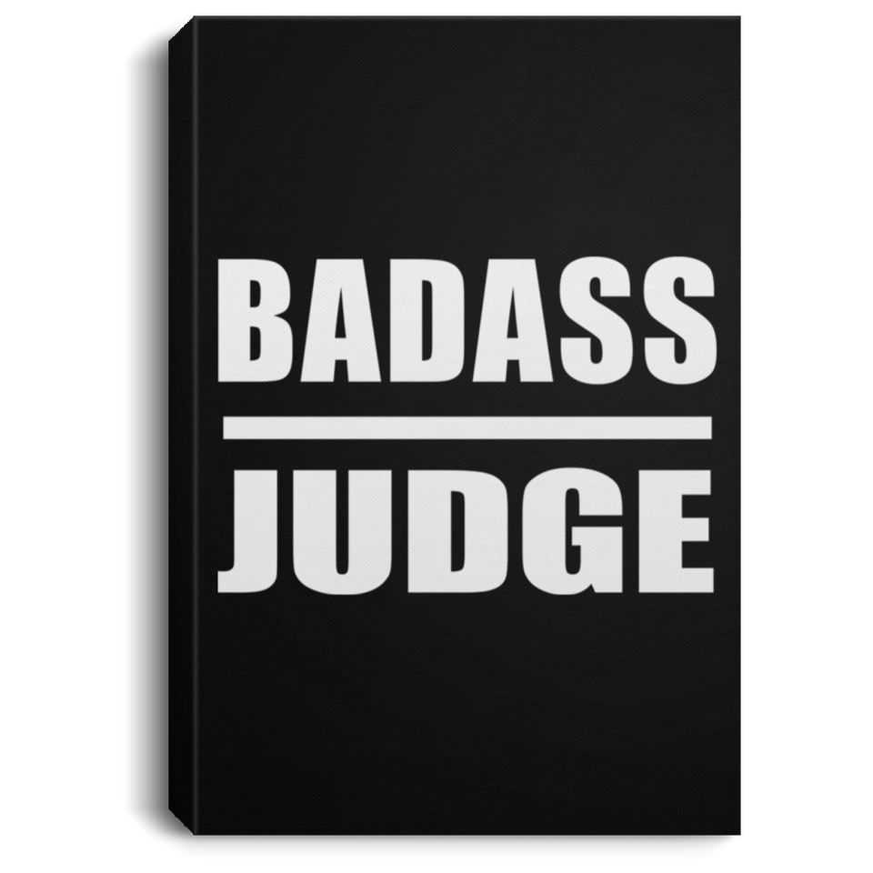 Badass Judge - Canvas Portrait