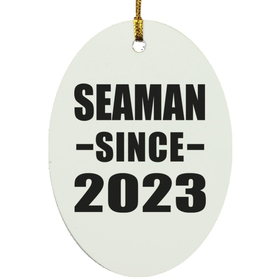 Seaman Since 2023 - Oval Ornament