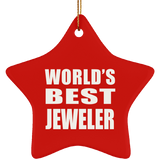 World's Best Jeweler - Star Ornament