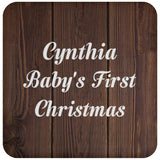 Cynthia Baby's First Christmas - Drink Coaster D
