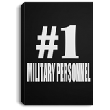 Number One #1 Military Personnel - Canvas Portrait