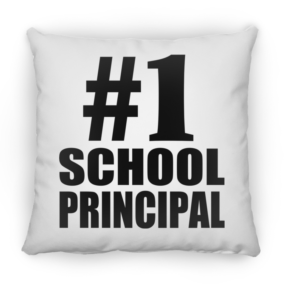 Number One #1 School Principal - Throw Pillow