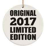 7th Birthday Original 2017 Limited Edition - Circle Ornament