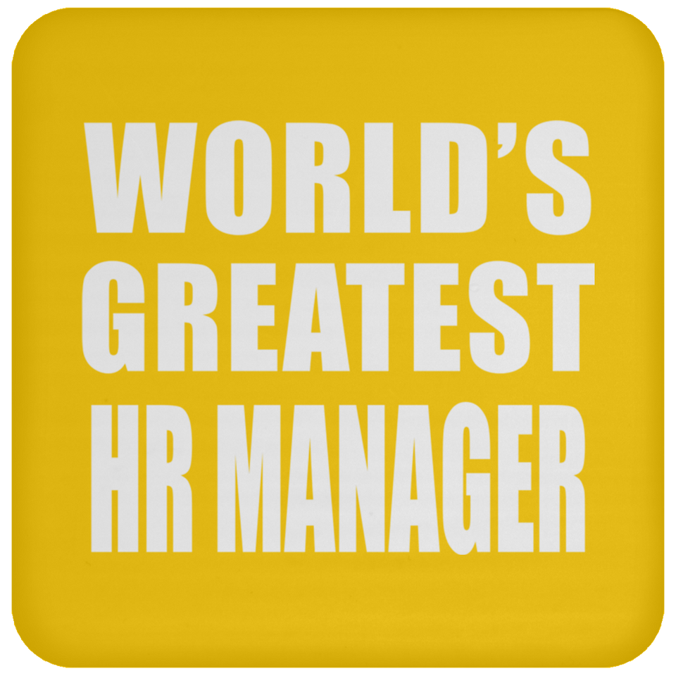 World's Greatest HR Manager - Drink Coaster