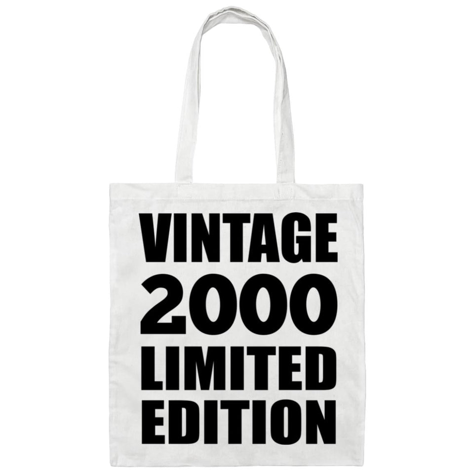 24th Birthday Vintage 2000 Limited Edition - Tote Bag White