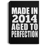 10th Birthday Made In 2014 Aged to Perfection - Canvas Portrait