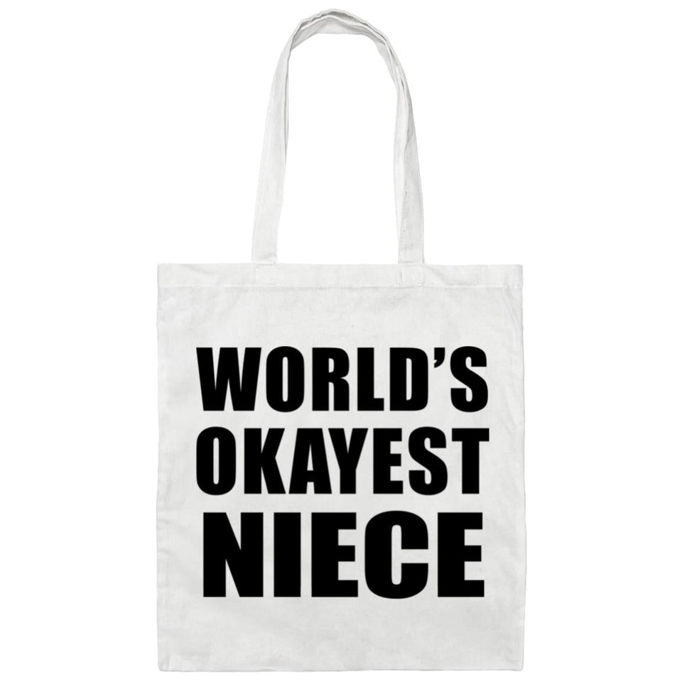 World's Okayest Niece - Tote Bag White