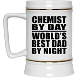Chemist By Day World's Best Dad By Night - Beer Stein
